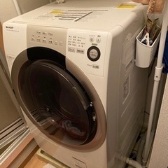 ジャンクです SHARPドラム式洗濯機2015年製