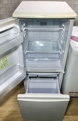 美品☆シャープどっちでもドア冷蔵庫と洗濯機の家電セット☆大阪兵庫