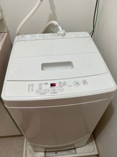 【使用1年未満】無印良品　電気洗濯機5kg