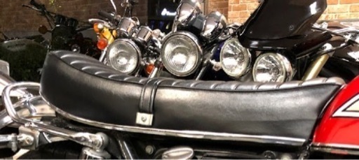 70%OFF】 cb750four 黒皮 K4 K0 K1 CB750K cb750k K2 K4 タック