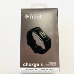 Fitbit Charge 5 トラッカー  ブラック/グラファ...