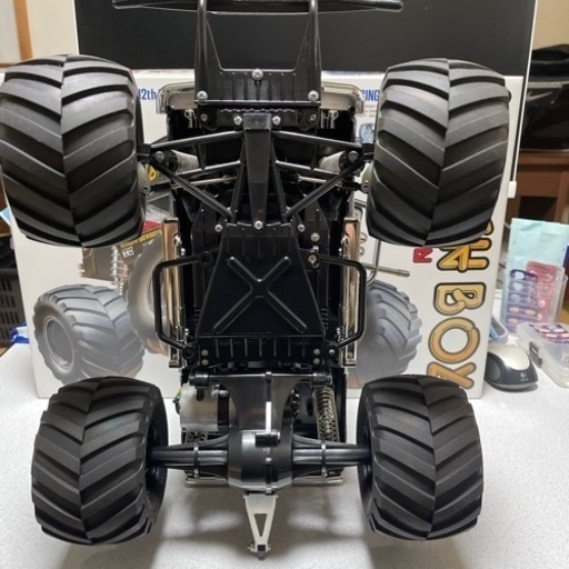 タミヤ ランチボックス ブラックエディション 組み立てただけ。 タミヤ ランチボックス ブラックエディション 組み立てただけ。