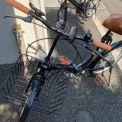 🌟美品🌟シマノ製6段変速付き折り畳み自転車
