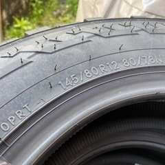 流行りの軽トラック用タイヤ！