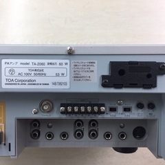 TOA-2060 卓上アンプ