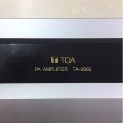TOA-2060 卓上アンプ