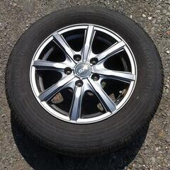 トヨタ ノア 195/65R15 アルミ、タイヤ 4本セット