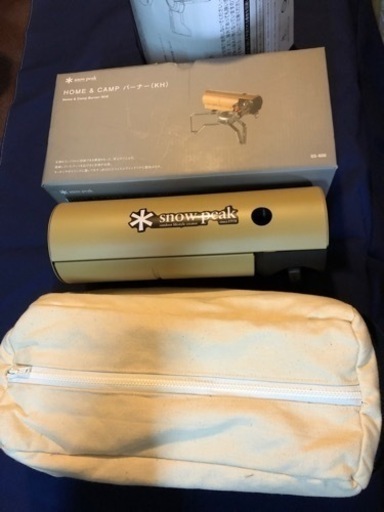 HOME\u0026CAMPバーナー  snowpeak ケース付き