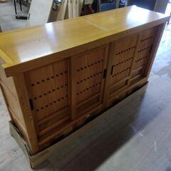 ☆引取限定☆欅な水屋2/2