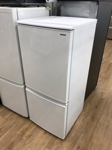 SHARP（シャープ）の２ドア冷蔵庫2018年製（SJ-C14D-W）です。【トレファク東大阪店】