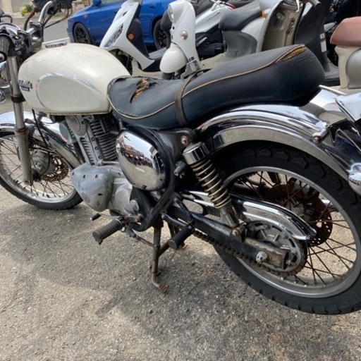 Kawasaki エストレア RS 書類あり 鍵あり ジャンク扱い 不動 福岡市南区 