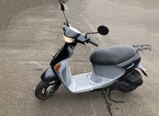 YJU-32　スズキ　SUZUKI　レッツ4　実働車　JBH-CA45A　2268ｋｍ　車体　バイク　現状引き渡し　販売証明付き