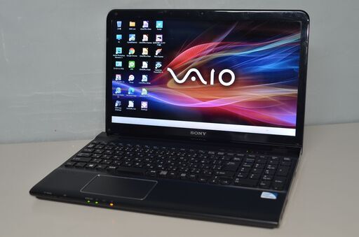 最新Windows11+office 大容量HDD750GB SONY SVE15135CJB Pentium/メモリ4GB/15.6インチ/DVDマルチ/カメラ/HDMI/無線/テンキー/便利なソフト