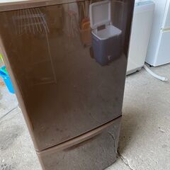 W1205　パナソニック　ブラウン　2ドア冷蔵庫　１３８L　2012年