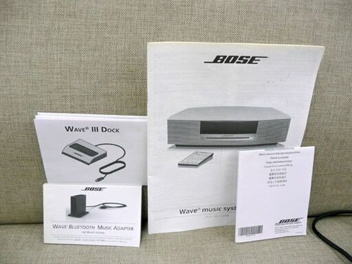 BOSE Wave Music SystemⅢ ウェーブミュージックシステム 付属品多数
