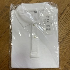 [ 新品 ] 半袖・白ポロシャツ