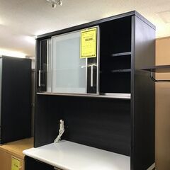 ニトリ ｼｽﾃﾑｷｯﾁﾝﾎﾞｰﾄﾞ ﾎﾟｽﾃｨｱ(黒木目) W1000×D500×H2050