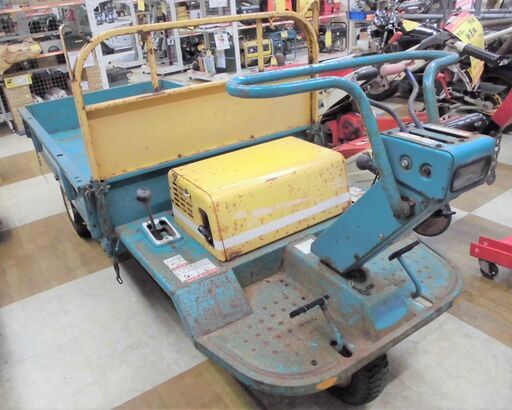 値下げ！【引取限定】筑水キャニコム クボタ 三輪運搬車 6馬力 積載600kg 中古品 ELS632 キャブレター/後輪タイヤ新品交換済【ハンズクラフト八幡西店】