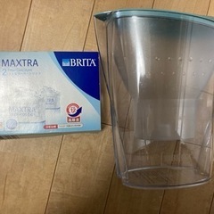 ブリタBRITA 浄水器　中古　カートリッジ2個