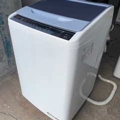 札幌市内配送無料 16年製 HITACHI 日立 ビートウォッシュ 7kg 全自動洗濯