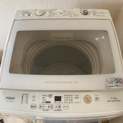 AQUA 洗濯機　7kg