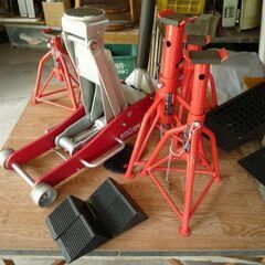 3t 低床ジャッキとその他の便利品 中古セット