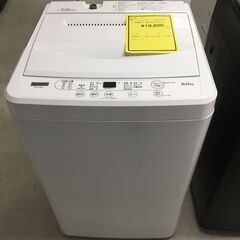 ヤマダ電機YAMADA SELECT 6.0kg洗濯機 AW-5G6 2021年製 中古品