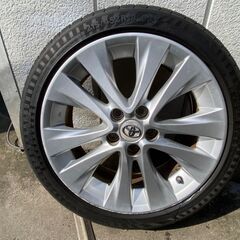 18インチAW＆タイヤ　アルファード純正 4本セット