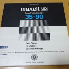 ■maxell マクセル 35-90 オープンリールテープ プラ...