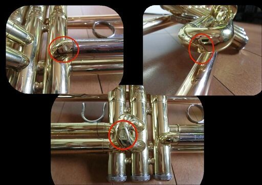 調子良好！トランペット【ＹＡＭＡＨＡ】稀少､人気の赤ベル！ 調子良好！トランペット【YAMAHA】稀少､人気の赤ベル！