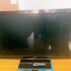 💛【動作品】Panasonic パナソニック テレビ TH-P58VT2 58インチVIERA  B-CASカード付き 大画面 2010年製 値下げ交渉あり!!中古 現状品