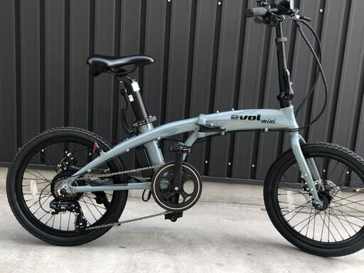 売切◆新車☆折り畳み電動アシスト自転車　evol－MINI　F207フォールディング型e-bike
