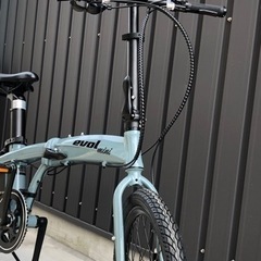 売切◆新車☆折り畳み電動アシスト自転車　evol－MINI　F207フォールディング型e-bike