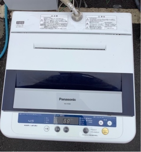 Panasonic NA-F45B5-A [簡易乾燥機能付き洗濯機 （4.5kg） ブルー] リサイクルショップ宮崎屋　佐土原店　22.5.19F