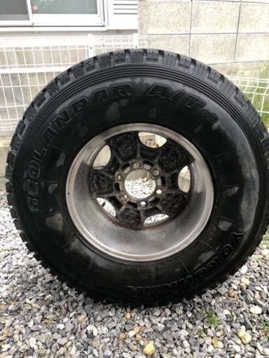 タイヤ、ホイール ランドクルーザー 80純正タイヤ 285 75R 16