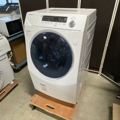 美品!! SHARP ドラム式電気洗濯乾燥機 左開き ES-H1...