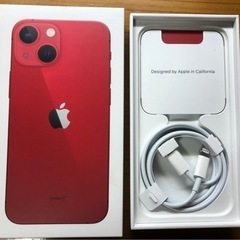 新品未使用】iPhone 13 mini 256GB SIMフリー RED 20日までのお申し込み
