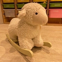羊のロッキングチェア（ロッキングシープ）約20000円→500円