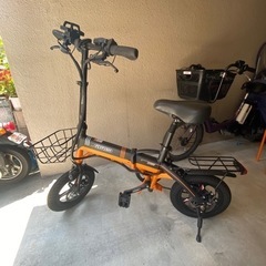 5月中値下げ！電動アシスト自転車14インチ折りたたみ スマホ充電可 5月中値下げ！電動アシスト自転車14インチ折りたたみ スマホ充電可