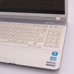 中古美品 新品爆速SSD 15インチ ノートパソコン NEC PC-LS550FS6W 第2世代