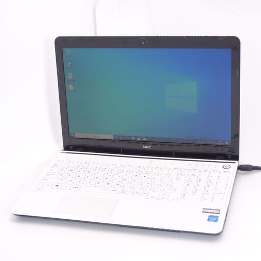 中古美品 新品爆速SSD 15.6型 ノートパソコン NEC PC-LS150MSW 第2世代 Core i7 8GB DVDマルチ 無線 カメラ Windows10 Office