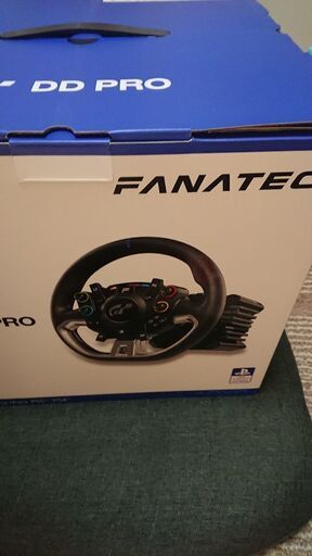 ハンコン FANATEC GT DD PRO 5Nm+ロードセルブレーキキット、ペダル 