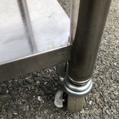 ⭐︎中古品 キャスター付き作業台 600×600×820mm 厨房機器⭐︎