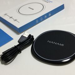 NANAMI ワイヤレス充電器 U6 ブラック