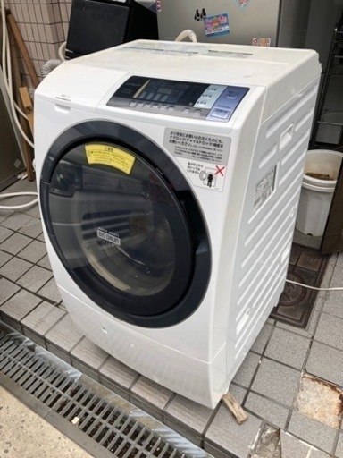 大阪市内配達設置無料⁉２０１８年日立ドラム洗濯機１０キロ乾燥　６キロ⭕️保証付き