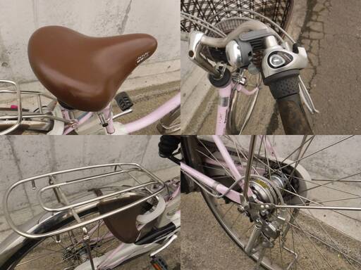 バッテリー大13.2Ah★パナソニックの電動自転車 ビビDX 中古自転車 391 バッテリー大13.2Ah☆パナソニックの電動自転車 ビビDX 中古自転車 391