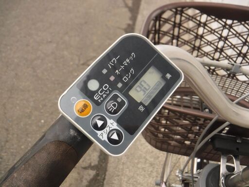 バッテリー大13.2Ah☆パナソニックの電動自転車 ビビDX 中古自転車 391