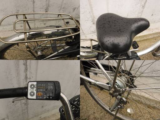 バッテリー強8.9Ah☆パナソニックの電動自転車 ビビTX 中古自転車 416