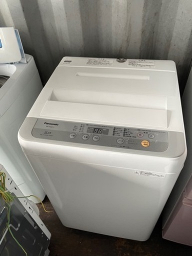 No.1436 Panasonic 5kg洗濯機　2018年製　近隣配送無料