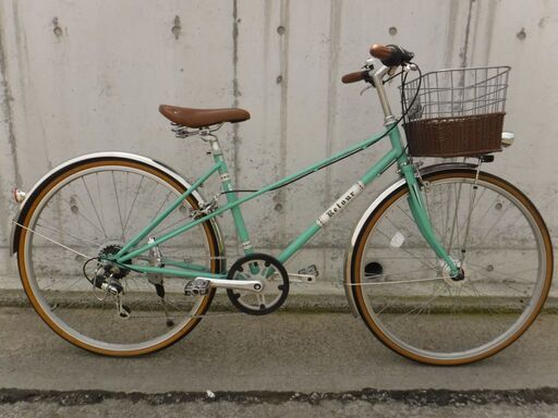 6段変速\u0026オートライト　ママチャリ 中古自転車　419
